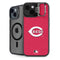 MLB Cincinnati Reds - Solid Distressed iPhone 14 Kickstand Case